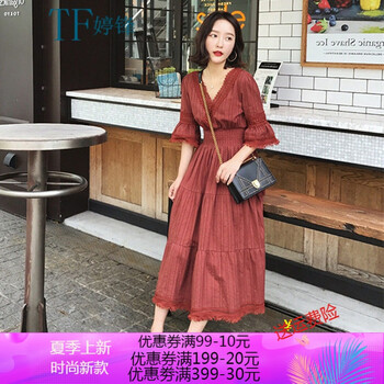 條紋連衣裙，讓你變身女神主角