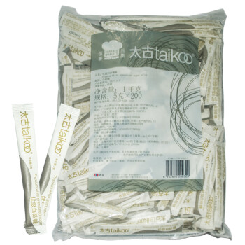 太古（taikoo）咖啡糖 优级白砂糖条5g *200条 白糖 咖啡奶茶伴侣 百年品牌