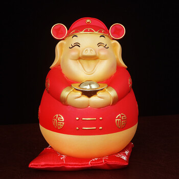客廳擺件大豬