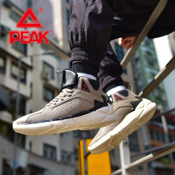 匹克（PEAK）籃球鞋麻灰 