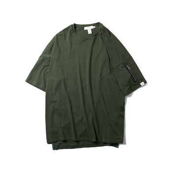 潘·麥克斯（PANMAX） 短袖 男士T恤 綠色 