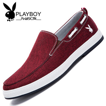 花花公子（PLAYBOY）男士酒紅色 40