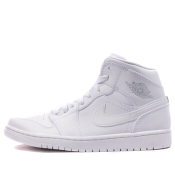 NIKE籃球鞋554724-104灰白 