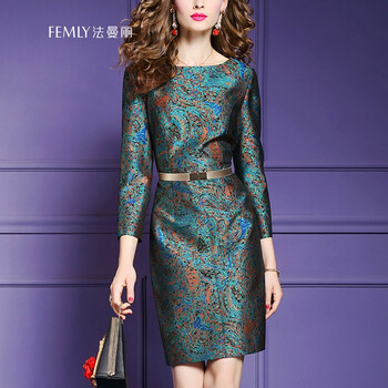 法曼麗（FEMLY）  印花 連衣裙