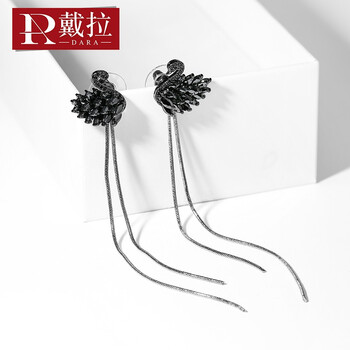 鋯石大耳釘