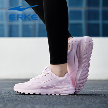 鴻星爾克（ERKE）跑步鞋嫩櫻粉 35