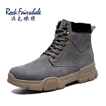 洛克華菲（Rock Fairwhale）男士加絨-B款灰色 42