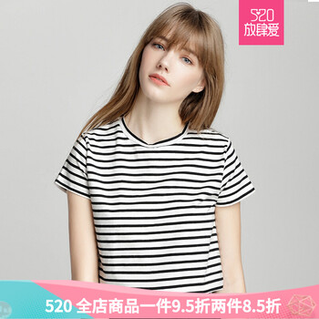 時尚條紋上衣，告別微胖界