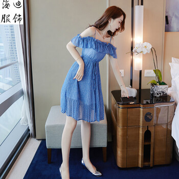 時尚長袖雪紡裙，打造優(yōu)雅小仙女