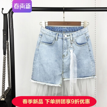 復(fù)古牛仔短裙，打造百變女神范