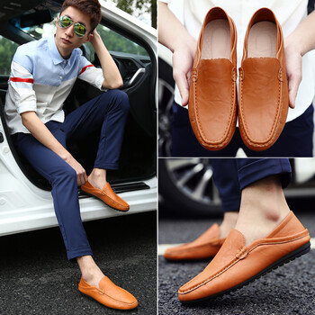 王之步（WANGZHIBU）男士803黃色 41