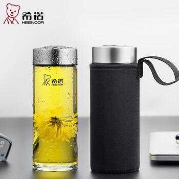 精美雙層玻璃杯，讓你愛上喝水！