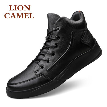 獅王駱駝（LIONCAMEL）男士黑色*單鞋 48