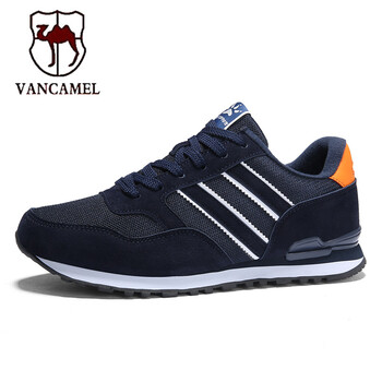 西域駱駝（VANCAMEL）男士深藍(lán)（網(wǎng)面） 40