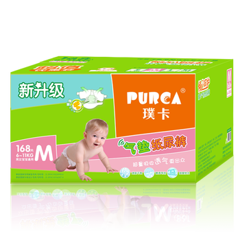 璞卡（PURCA）嬰兒尿褲日常紙尿褲150-199片