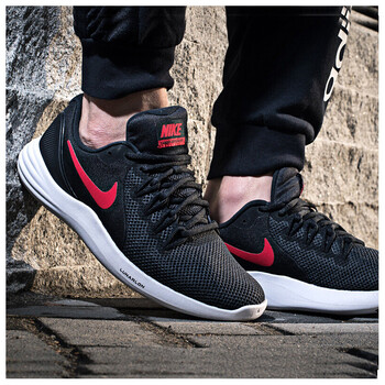 耐克（NIKE）跑步鞋908987-004時(shí)尚黑紅 41