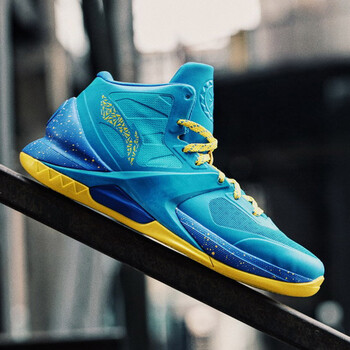 李寧（LI-NING）籃球鞋視野藍(lán)/蒲英黃 41