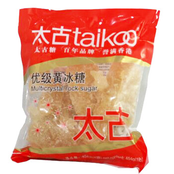 太古（taikoo）黄冰糖 454g 烘焙原料 冲饮调味 百年品牌 以质为先