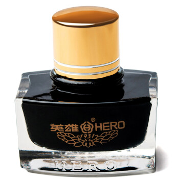 英雄（HERO）钢笔/签字笔钢笔墨水 非碳素染料型9003墨水 墨黑色