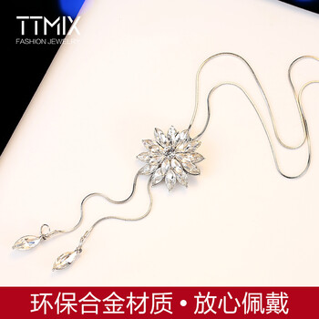 女款長(zhǎng)款項(xiàng)鏈