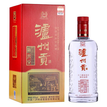 瀘州老窖（LUZHOULAOJIAO）52°500ml 濃香型，濃香