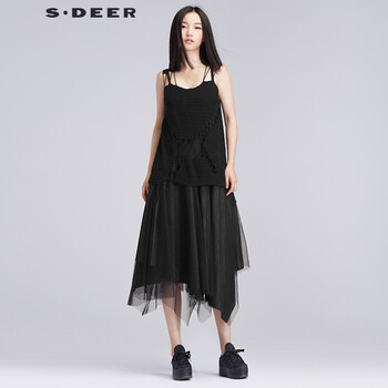 S.DEER  紗網(wǎng) 連衣裙