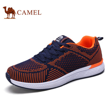 駱駝（CAMEL）男士深藍(lán)/熒光桔紅 