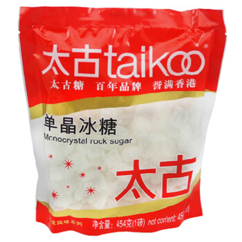 太古（taikoo）单晶冰糖 454g 烘焙原料 冲饮调味 百年品牌