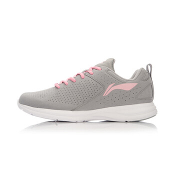 李寧（LI-NING）跑步鞋凝雪灰/香薰粉 35，36，37，38，39，40