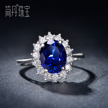 藍(lán)寶石彩寶戒指