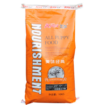 艾爾（Aier） 魚肉口味狗糧 低聚糖幼犬糧10kg