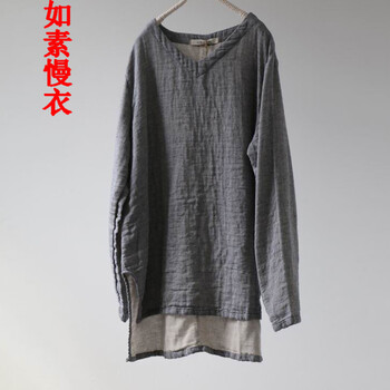 女中式短袖