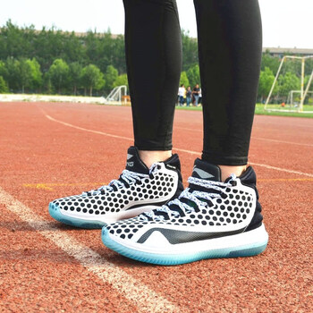 李寧（LI-NING）籃球鞋黑/白/亮水藍(lán) 42