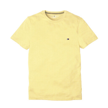 TOMMY HILFIGER 短袖 男士T恤 圓領(lǐng) 黃色 LYT085 