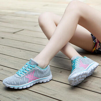 特步（XTEP）跑步鞋灰 37