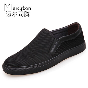 邁爾司騰（Mleisyton）男士黑色-黑底 40
