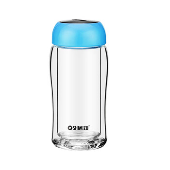 雙層隔熱玻璃杯，喝出健康水