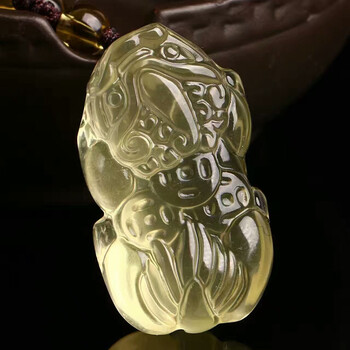 珠寶黃水晶吊墜