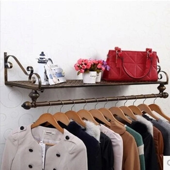 服裝店上墻貨架