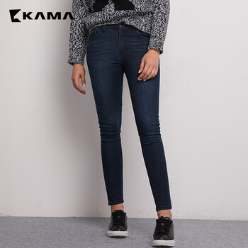KAMA   女 長褲 牛仔褲
