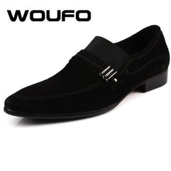WOUFO男士黑色 38