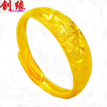 創(chuàng)緣戒指合金/鍍銀/鍍金