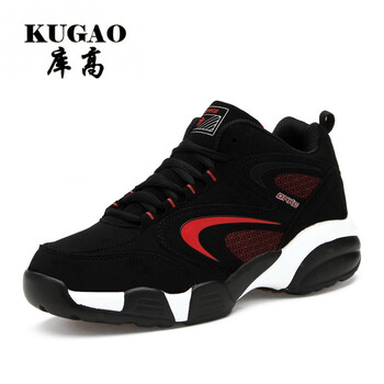 庫高（KUGAO）男士黑紅-棉鞋 41