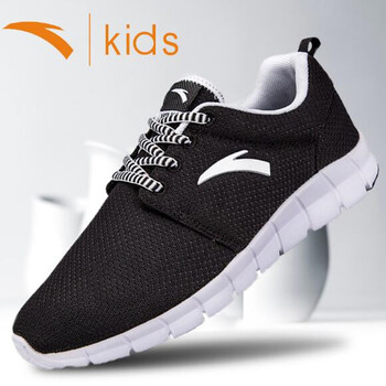 安踏（ANTA）跑步鞋黑/安踏白-6 35