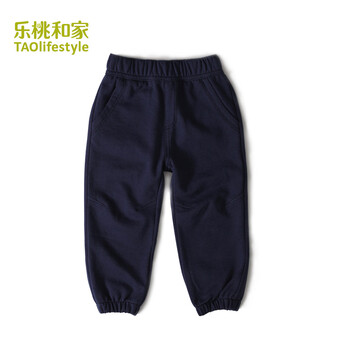 女童加厚毛圈褲