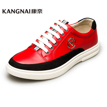 康奈（kangnai）男士紅黑色 40
