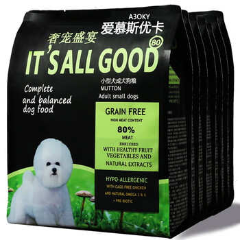 愛慕斯優(yōu)卡 混合味口味成犬，幼犬狗糧 小型犬成犬狗糧10KG