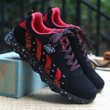 逐升（zhuseii）男士YJ-420黑紅 44，39，40，41，42，43