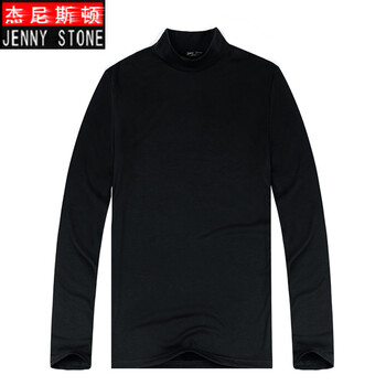 杰尼斯頓（Jenny Stone） 長(zhǎng)袖 男士T恤 黑色 S，XL，L，M，XXL