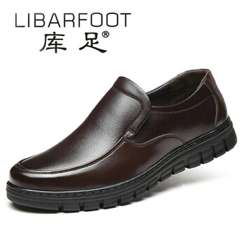 庫足（LIBARFOOT）男士棕色單里 38
